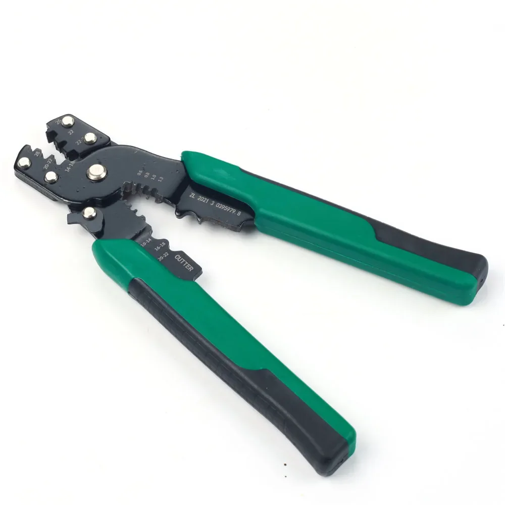 1Pcs Multi-functional Decrustation Pliers Wire Stripper Hand Tools Crimper Cable Cutter Stock item Crimping Pliers Tools