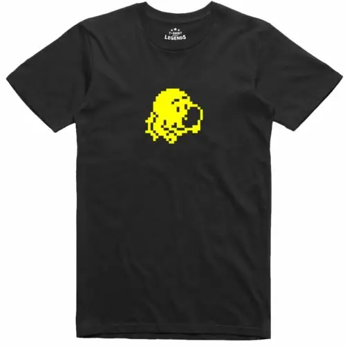 Kopf über absatz spektrum 48k c64k spiel figuren ofiically lizen ziert t-shirt