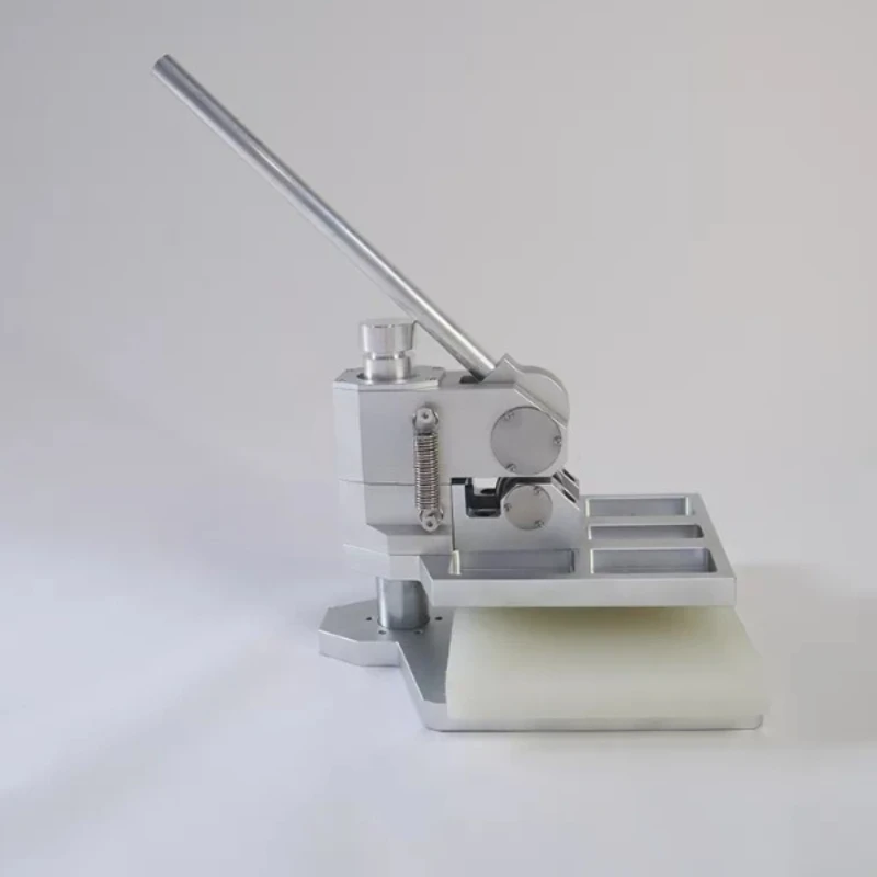 Manual Swing Cutting Machine Small Punching Die Cutter for Leather Goods Pattern Cutting Punching Processing