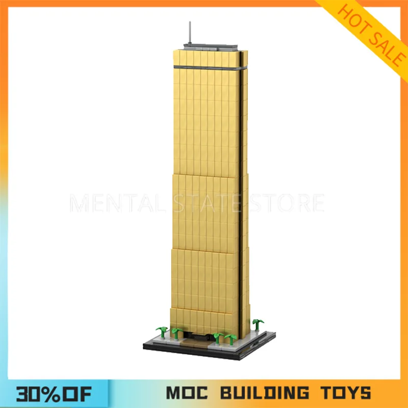 NEW 1049PCS Customized MOC Hanwha 63 City Building Blocks Technology Bricks DIY Creative Assembly Education Toys Holiday Gifts