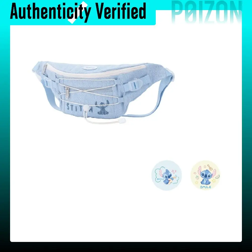 Disney Stitch Collection Fanny Packs Denim Blue DHF62397J