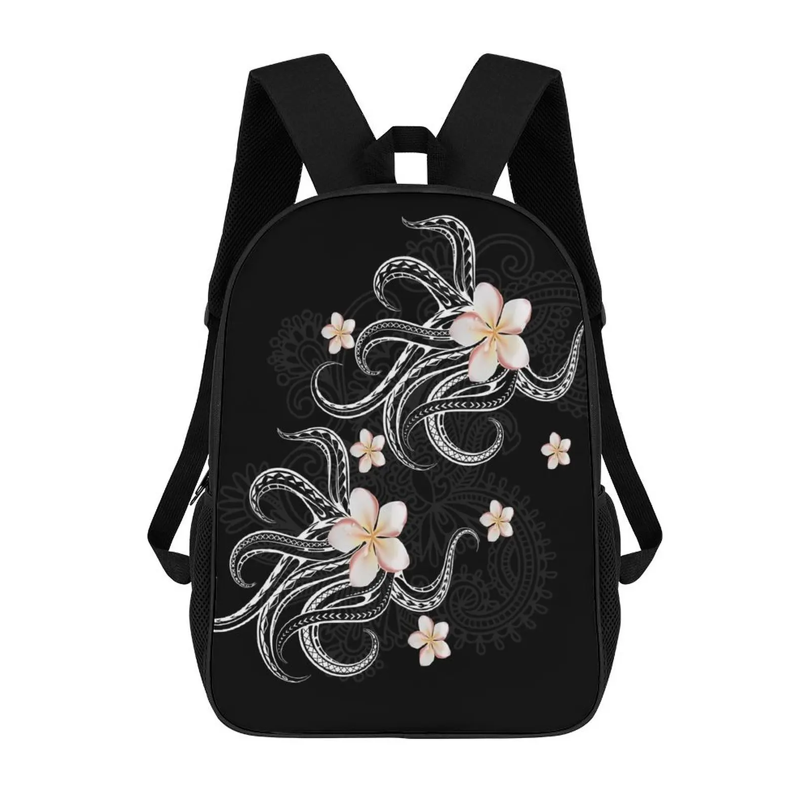 

Polynesian Youth Schoolbag Customization For The Back-To-School Season High-Quality Large-Capacity Laptop Backpacks With Pattern