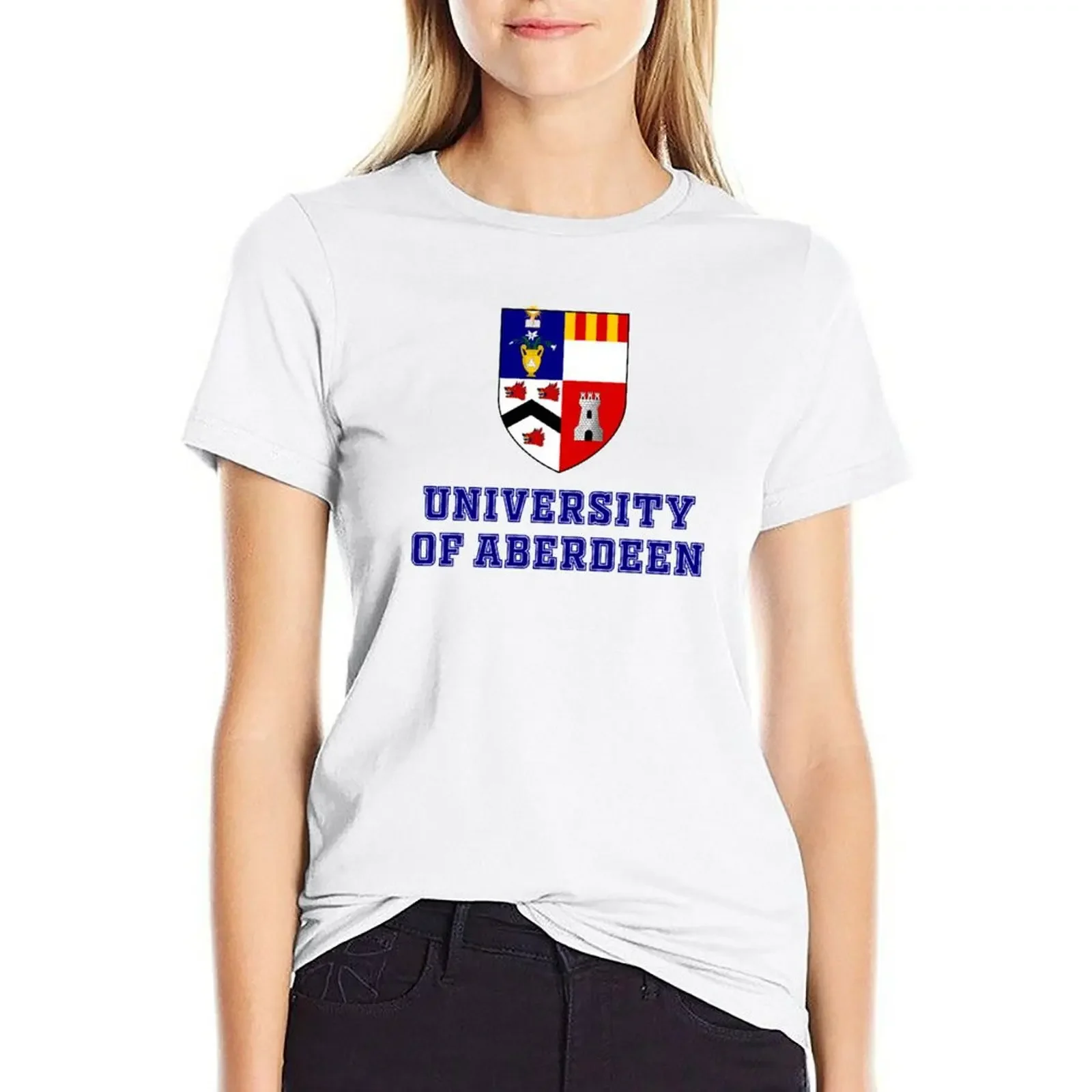 University of Aberdeen T-shirt Aesthetic clothing summer top t-shirt dress for Women plus size sexy