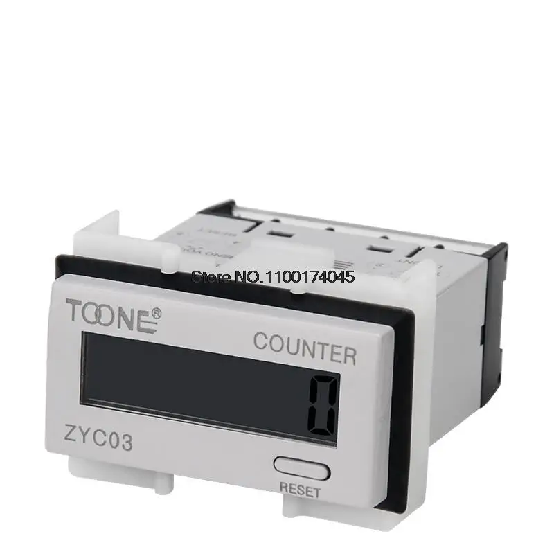 

ZYC03 8-digital LCD Digital Display Counters Electronic Cumulative Counter No external power supply
