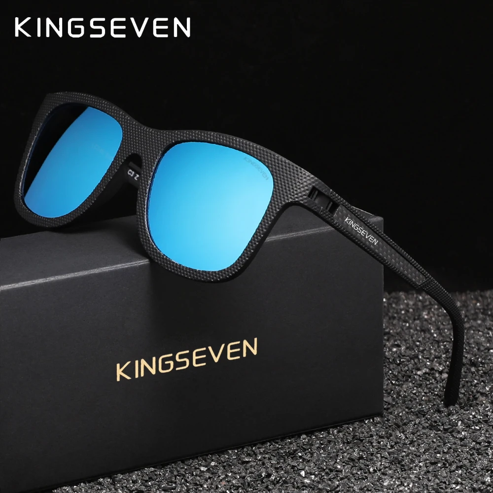 KINGSEVEN  Sports Polarized Sunglasses For Men Women Sun Glasses with UVA&B Protection Comfort Eyewear Accessory