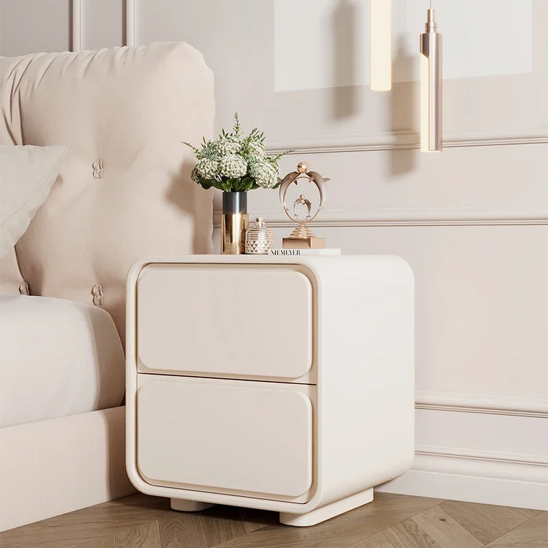 

Mobile Small Bedside Table White Single Nordic Minimalist Nightstands Layers Mdf Mesitas De Noche Bedroom Set Furniture