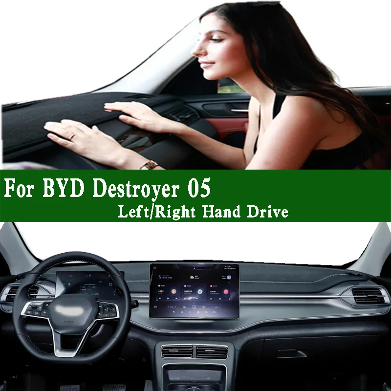 

For BYD Destroyer 05 Dashmat Dashboard Cover Instrument Panel Sunscreen Protective Pad Dash Mat Anti-Dirt Ornaments