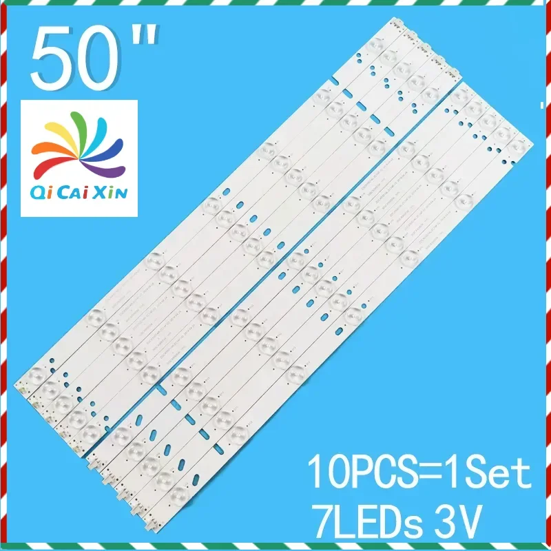 

LED Backlight strip 14 lamp For LE-5029 ZDCX50D14R-ZC14F-02 01 ZDCX50D14L-ZC14F-02 303CX500033 LT-50E350 LT-50E560 CX500DLEDM