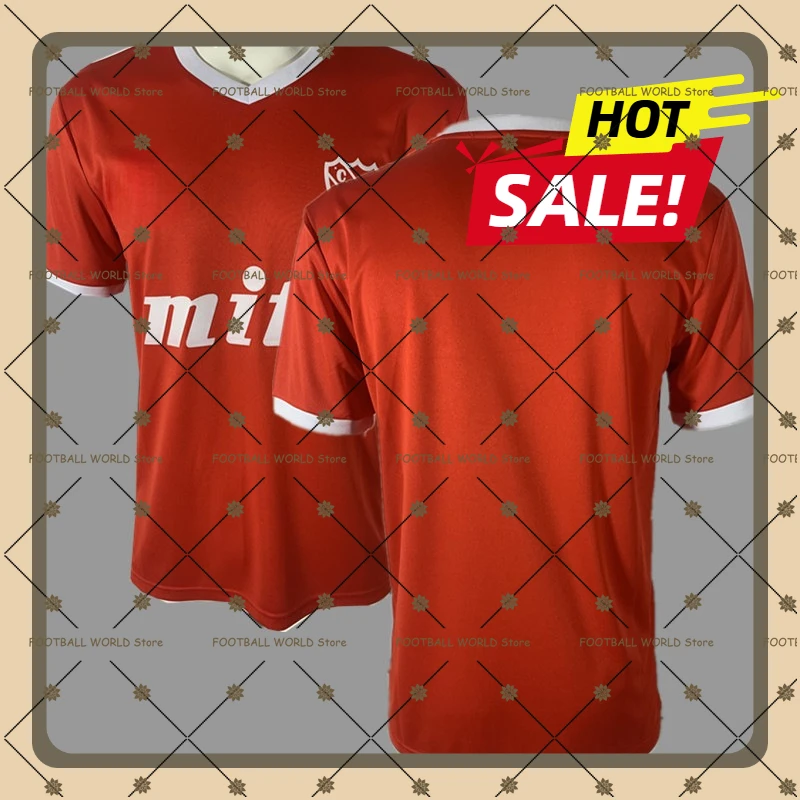 

Summer Men's Children's Jersey Sports Tshirt Cologne Classic Retro Jersey 85-86 Home and Away Football Jersey Alovsdijker