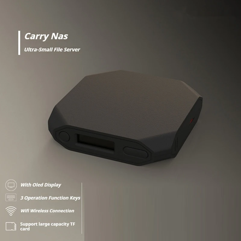 Portable NAS Printer Server Phone Backup Tool Wireless TF Memory Card Reader TF Card LAN Sharer EU Plug-ABLA