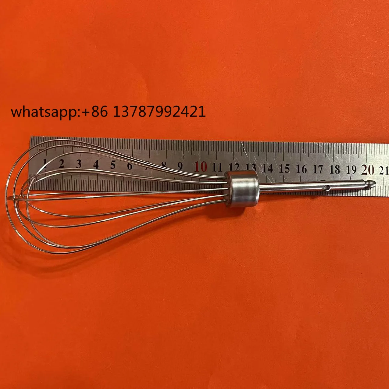 100%  Electric whisk For  HR3700 HR3705 Mixer Stirring Stick 12 Wire Stainless Steel Whisk Head