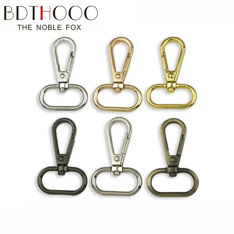 10/20/50 Pieces  25mm Metal Bags with Buckles, Hooks, Keychains, Alloy Chains, Hooks, Buckles, Luggage Hardware Accessories