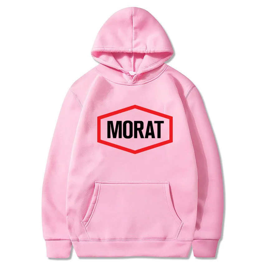 Morat Letter Printing Hoodies Women Autumn Oversize Hoodie Fashion Fleece Sweatshirts Casual Winter Pullover Unisex Tops