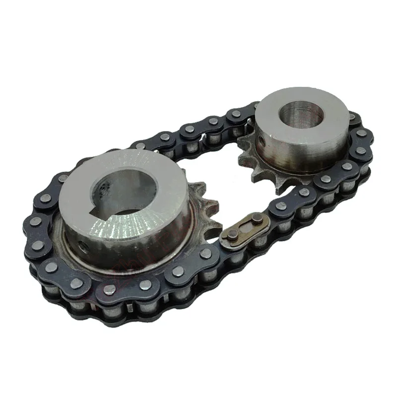1Pc 45 Steel 10A  10Tooth Convex Step Sprocket Bore 12-25mm and Keyway Hole 4-8mmTop Thread M5