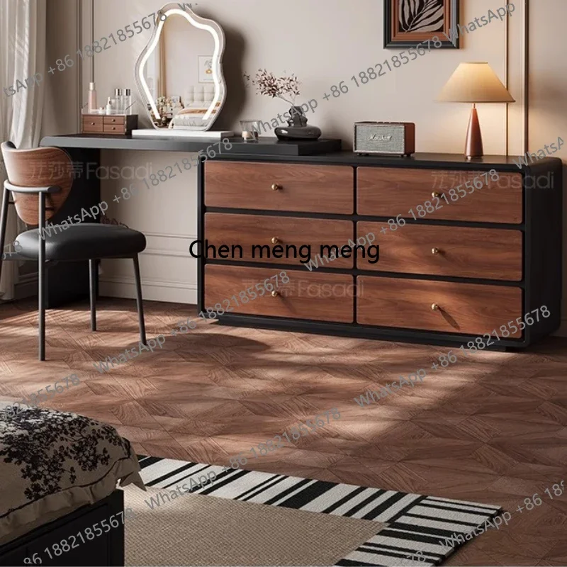 DD  Luxury Vintage Dressing Table Drawer Storage Garden Mirror Dressing Table Minimalist Patio Penteadeira De Maquiagem