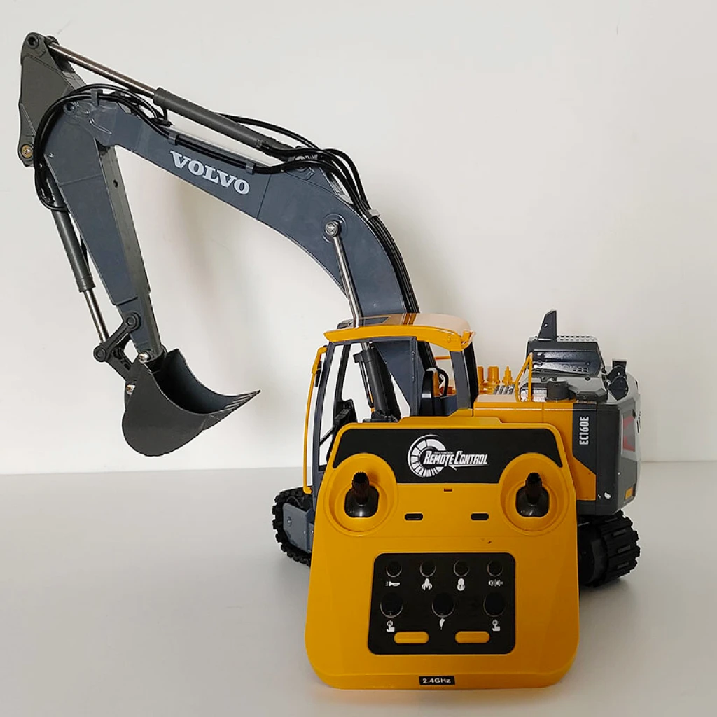 Double E EC160E RC Excavator Car Model E598 three-in-one Dual Control App and Remote Controlled Truck Crawler Gigger Toys Boys