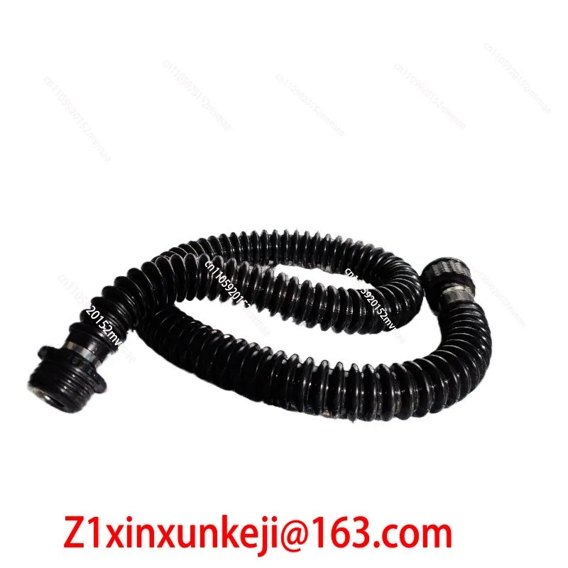 0.5M Air Duct, Pu Connector, Gas Mask Accessories, Mask Rubber Tube, Connector: International Standard 4.0cm