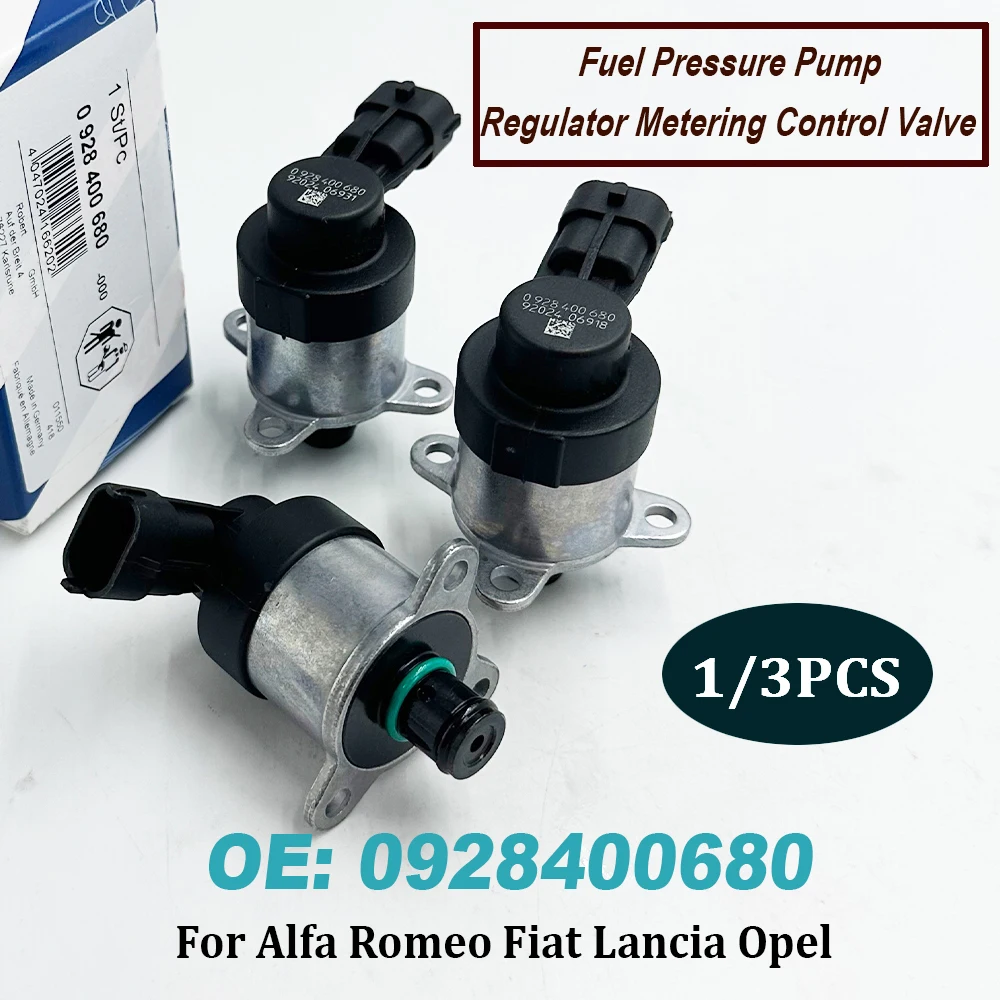 

NEW 1/3PCS 0928400680 Fuel Pressure Pump Regulator Metering Control Valve 928400680 For A-lfa R-omeo Fiatt Lanciaa Opell