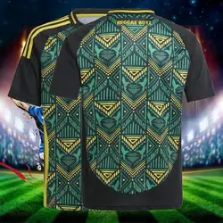 New Arrival Jamaica Home Away Kit Football Jersey Adults And Kids Summer Sportswear Run Soccer Training 2024 Children Clothing