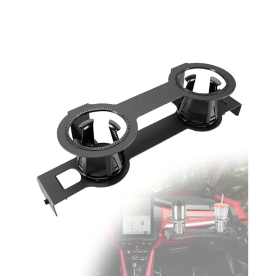

Держатель для напитков на ручке сиденья пассажира, совместимый с Polaris RZR PRO XP/PRO R/Turbo R 2020-2024, конструкция без проливания, подходит для бутылок диаметром ≤80 мм