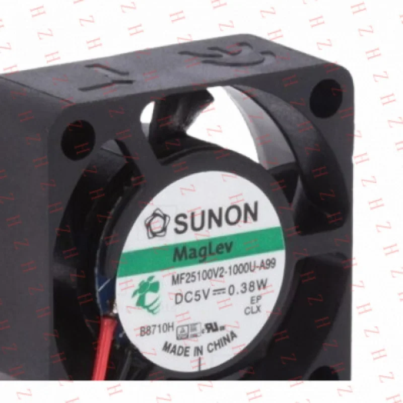 P+ LOT OF 10 PCS FOR SUNON FAN MF25100V2-1000U-A99 FAN AXIAL 25X10MM VAPO 5VDC WIRE