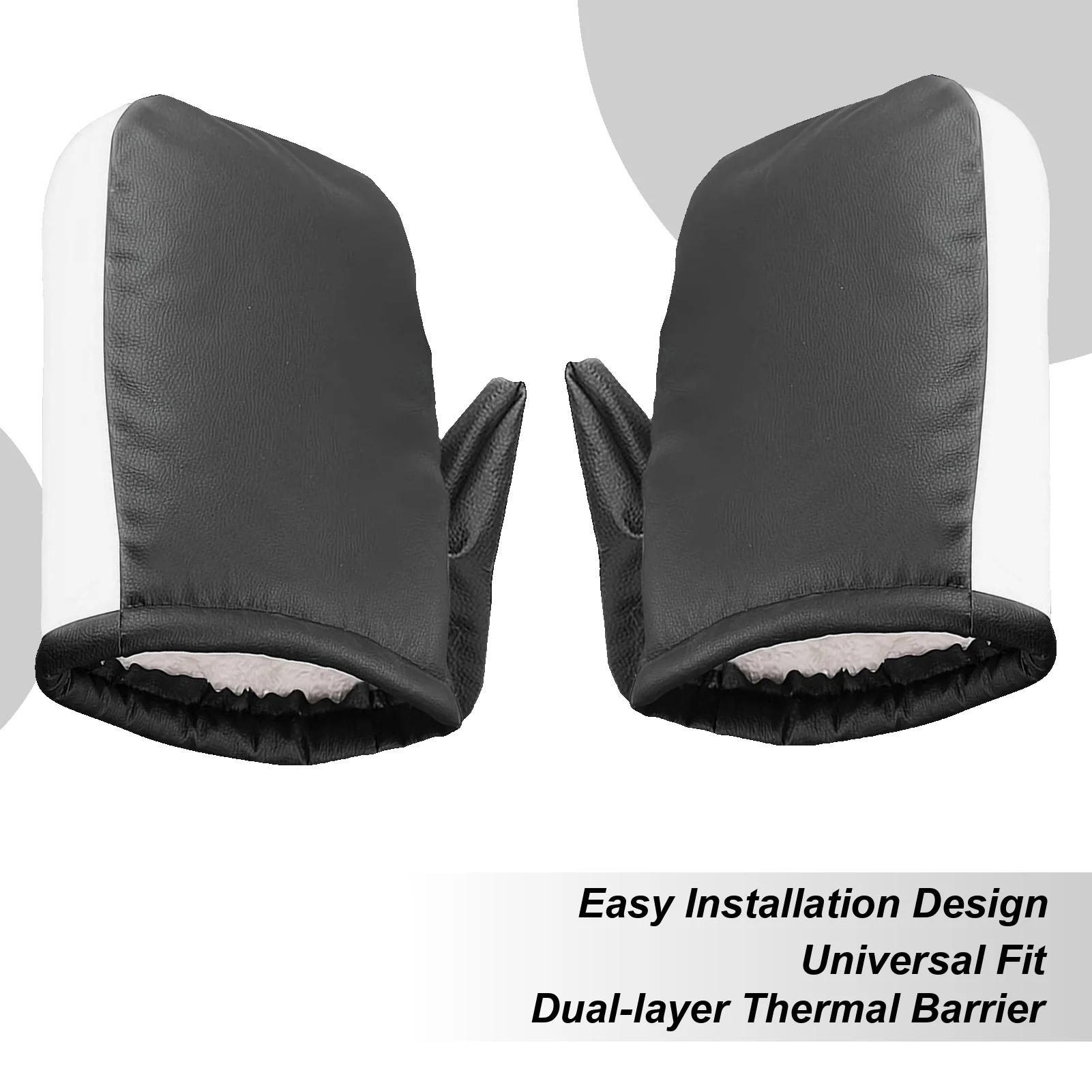 

Мотоциклетные рукавицы на руль, удобные светоотражающие водонепроницаемые чехлы на руль электромобиля, зимние перчатки для мужчин и женщин, зимние