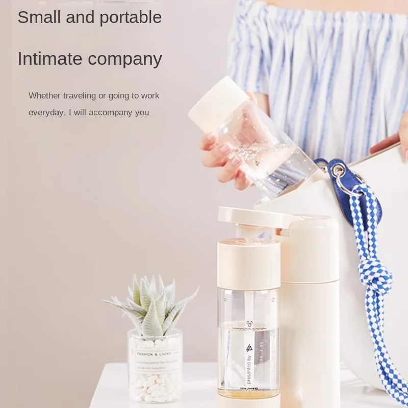 Sparkling Water Maker Household Portable DIY Homemade Bubble Water Inflatable Foaming Machine Carbonated Beverage Inflating