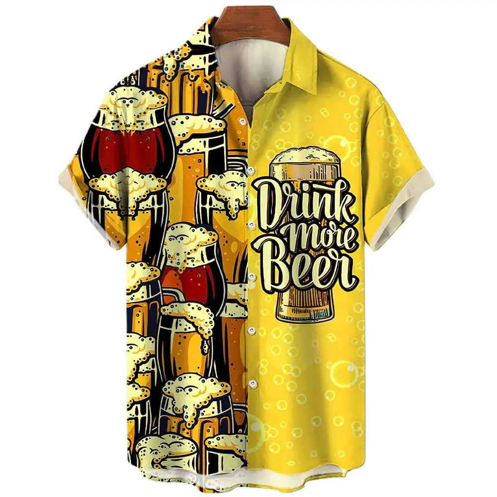 

Loose ort Sve Printed irt for Men Comfortable Breathable Spring Summer Casual Faion Thin Material Youth ular