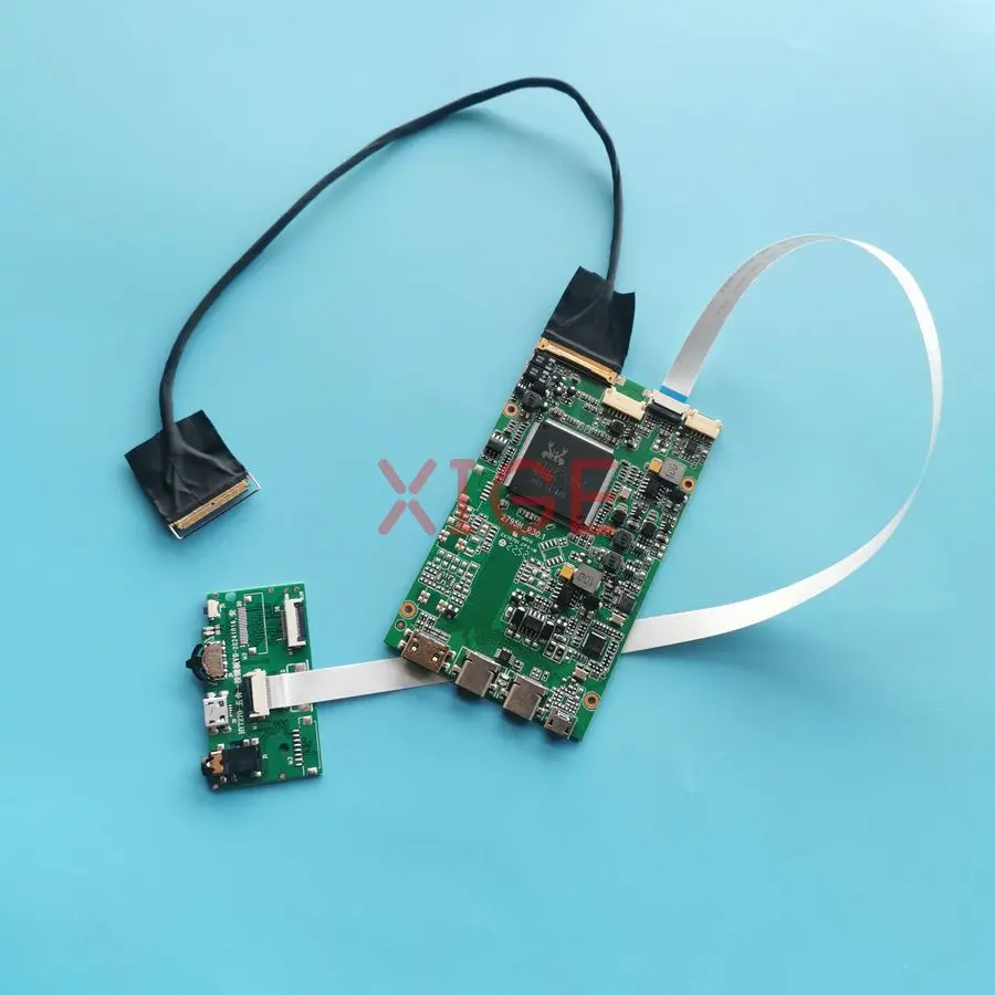 

4K Driver Board Fit LTN156FL02 NE156QUM NV156QUM LTN156FL03 USB-C 3.0 Mini-HDMI Laptop Screen 40 Pin EDP 3840*2160 3840x2160 Kit