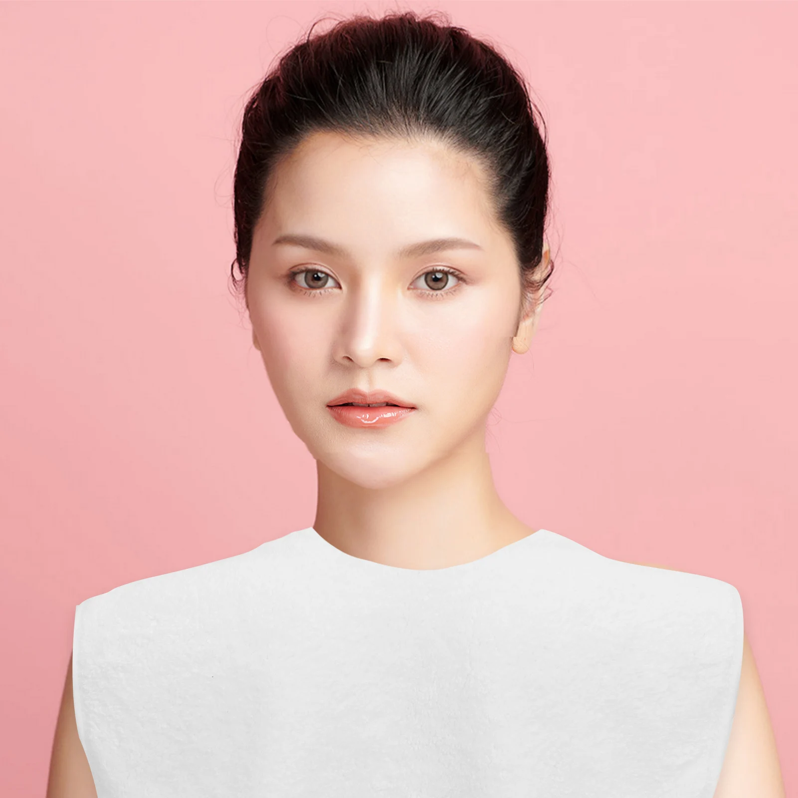 

4Pcs Soft Facial Towels Split Design Coral Fleece Esthetician Towels Spa Massage Professional Salon Facial Cloths