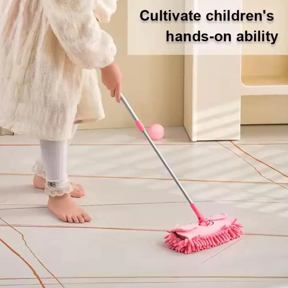 

Mini Broom and Dustpan Set for Kids,Toddlers Broom Set,Holiday Gifts Children Housekeeping Cleaning Tools for Kindergarten