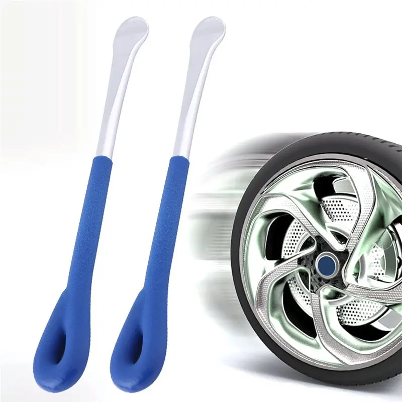 Reliable-Motorcycle Tyre Spoon Lever Set, Car& Motorbike Tire Changing Repair Tools 2Pcs- For Dirt Bike, Bicycle Auto Maintenanc