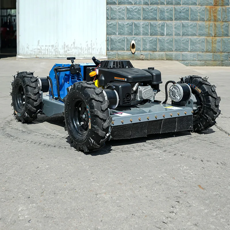 high performance Easy Start 4 wheel tractor lawn mower robot lawn mower garage anthracite metal  reel lawn mower with roller