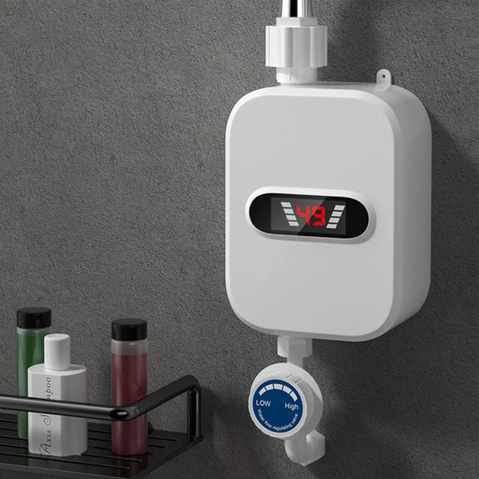 Электрический мини-мгновенный водонагреватель 3500 Вт, смеситель для ванной комнаты, нагрев крана, 3 секунды, мгновенный водонагреватель для полки горячей воды