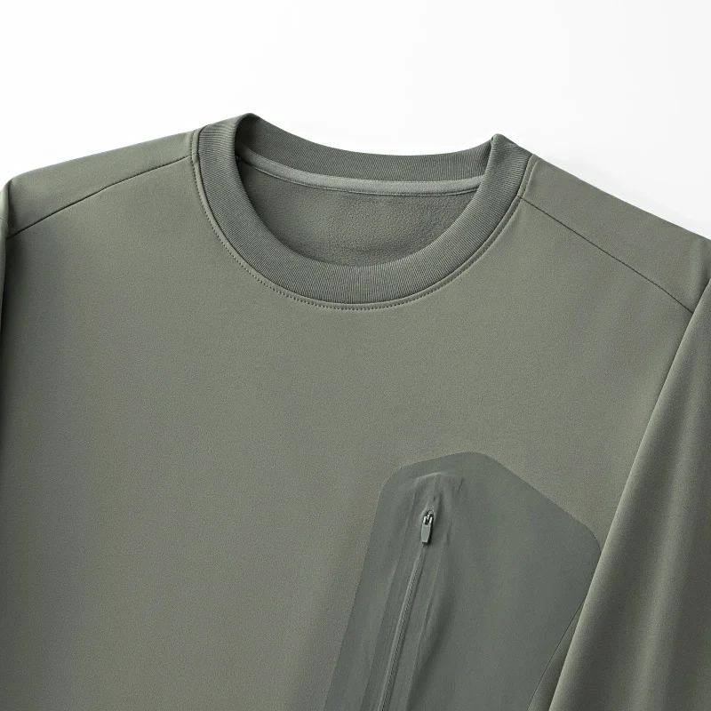 

Высококачественная изысканная брендовая осенне-зимняя новая бархатная футболка, теплый и повседневный топ с длинными рукавами