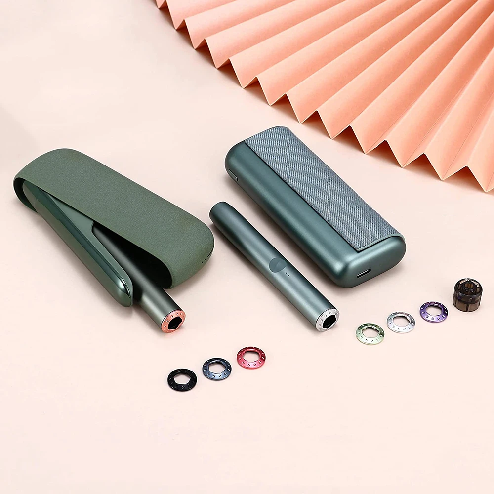 Colorful Mental Ring Cap For IQOS ILUMA Rings For ILUMA One Prime Replaceable Accessories with Install Tool Replaceable Cap New