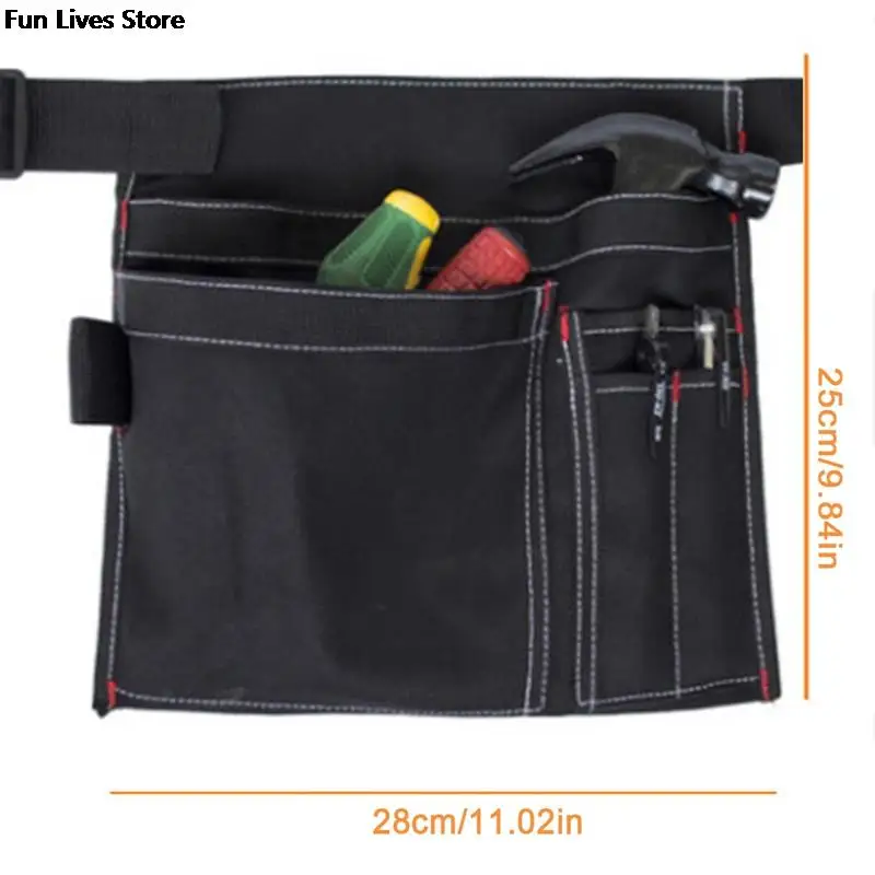 Repair Tools Storage Purse Waterproof Waist Bag Adjustable Belts Multifunction Fanny Pack Salon Hairdressing Suitcase Organizer