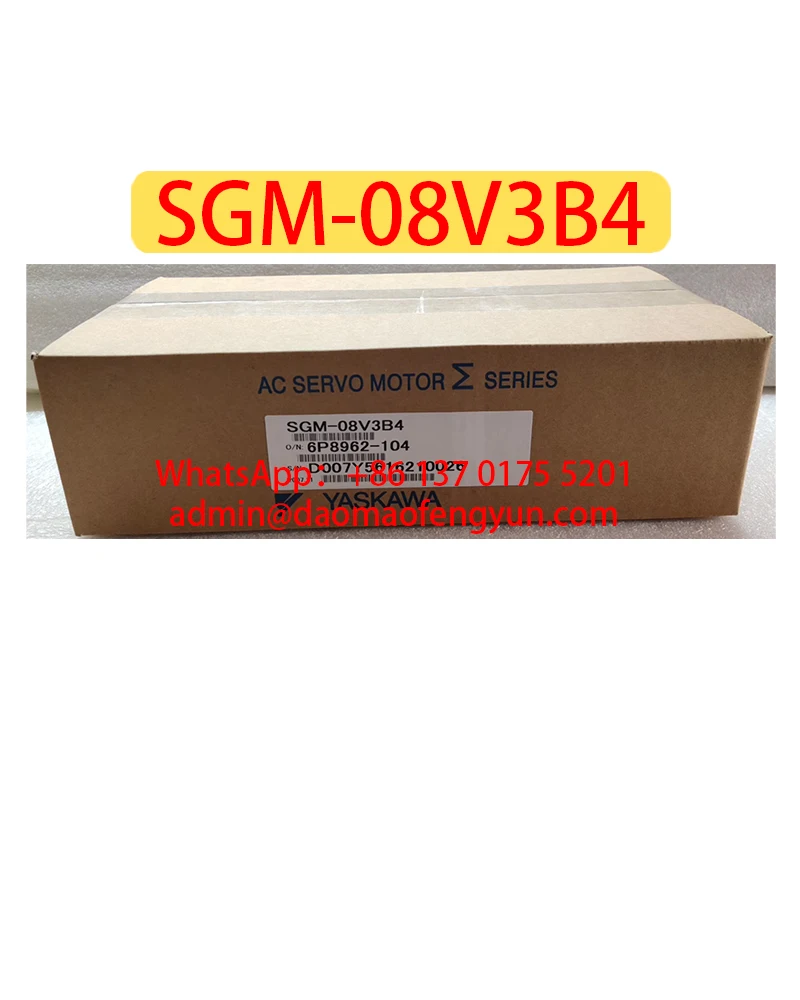 

SGM-08V3B4 Совершенно новый серводвигатель SGM 08V3B4, Быстрая доставка
