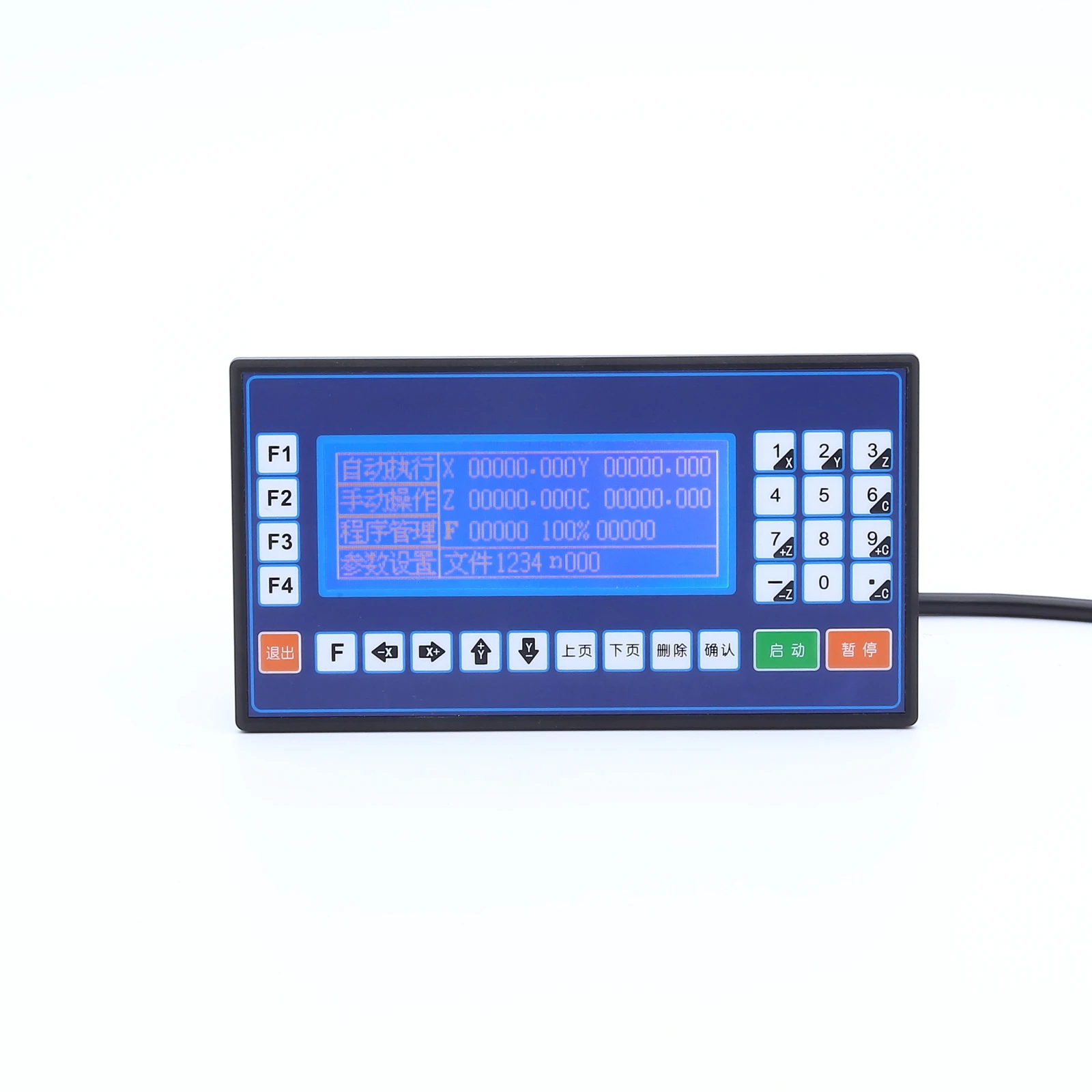 Imagem -03 - Cnc Stepper Servo Motor Controller Tc55v Programação Inteligente 14 Eixo Pulso Geração Regulação da Velocidade Cm35d