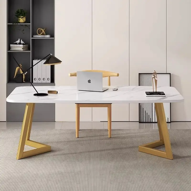Milk tea shop tables and chairs cafe snacks western restaurant hotel catering simple light luxury rock slab marble small