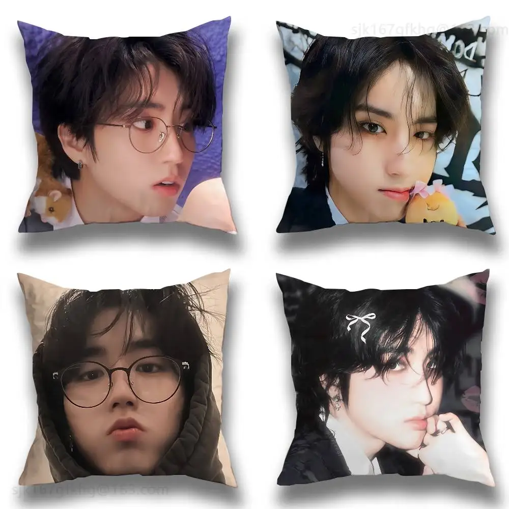 

Pop Idol H-Han Ji-sung pillowcase casual style decoration, suitable for home decoration (excluding pillow core)