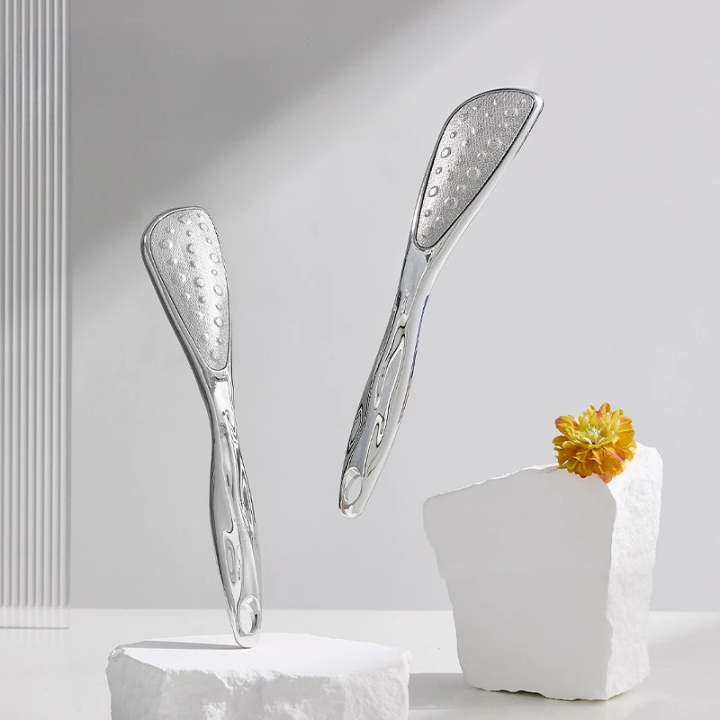 1PC 스테인레스 스틸 발 연삭 및 각질 제거 도구 발 관리 각질 제거제 가정 용품 발 관리 도구