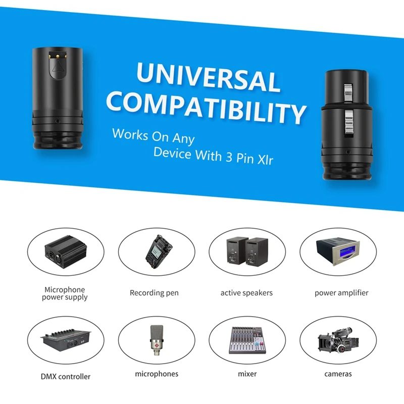 Male & Female Compact XLR Microphone Solder Adapter Adjustable 90° Right Angle 3Pin XLR Solder Connector 3 PIN XLR Ends-DT30