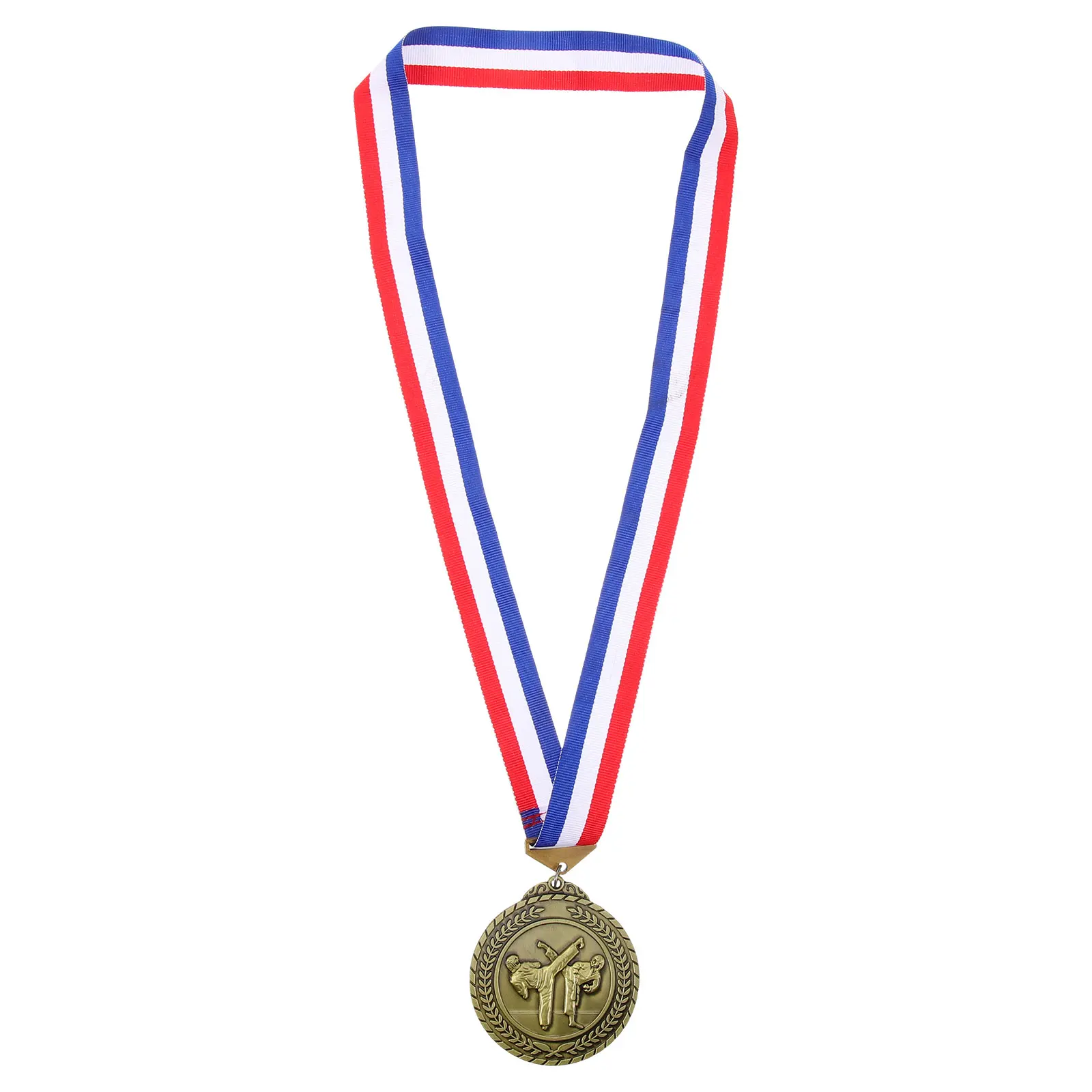 

Track Medal Hanger Display Award Medals with Neck Ribbon Football Zinc Alloy Awards Child