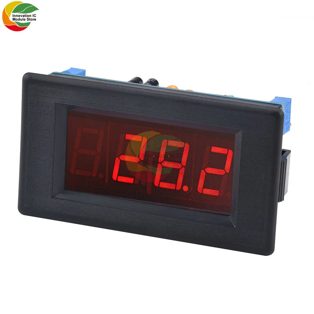 ICL7107 Digital Ammeter Kit DIY Module three half panel thermometer e-learning training production welding exercise DIY