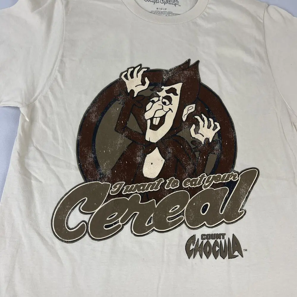 Count Chocula Cereal Graphic T-Shirt Adult Size Small