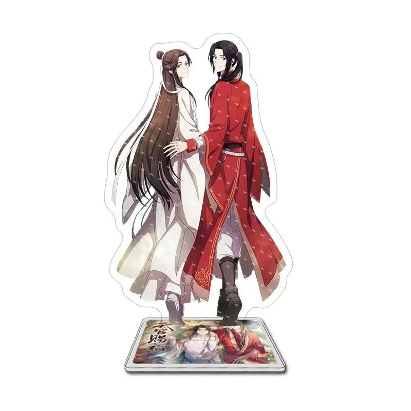 Xmas Gift Tgcf Anime Key Chain Tian Guan Ci Fu Women Man  Xie Lian Acrylic Stand Hua Cheng Ornament