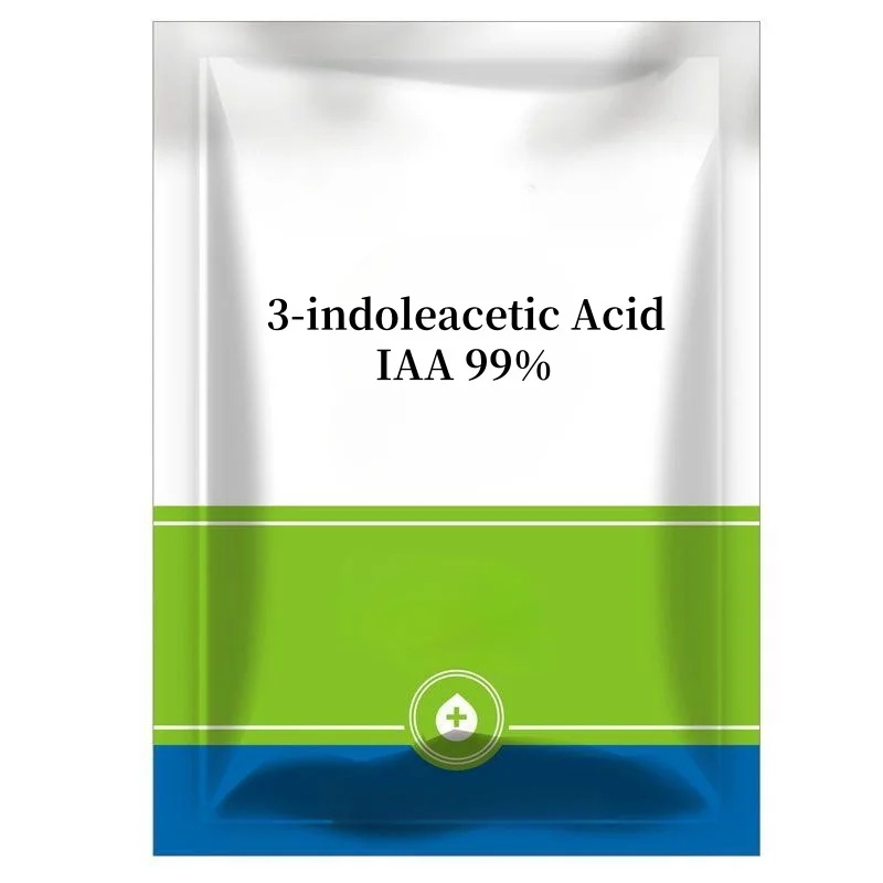 98% TC Ácido Acético Indole/IAA/Auxin Regulador de Crescimento de Plantas IAA/Pó de Enraizamento Ácido Indole-3-Acético
