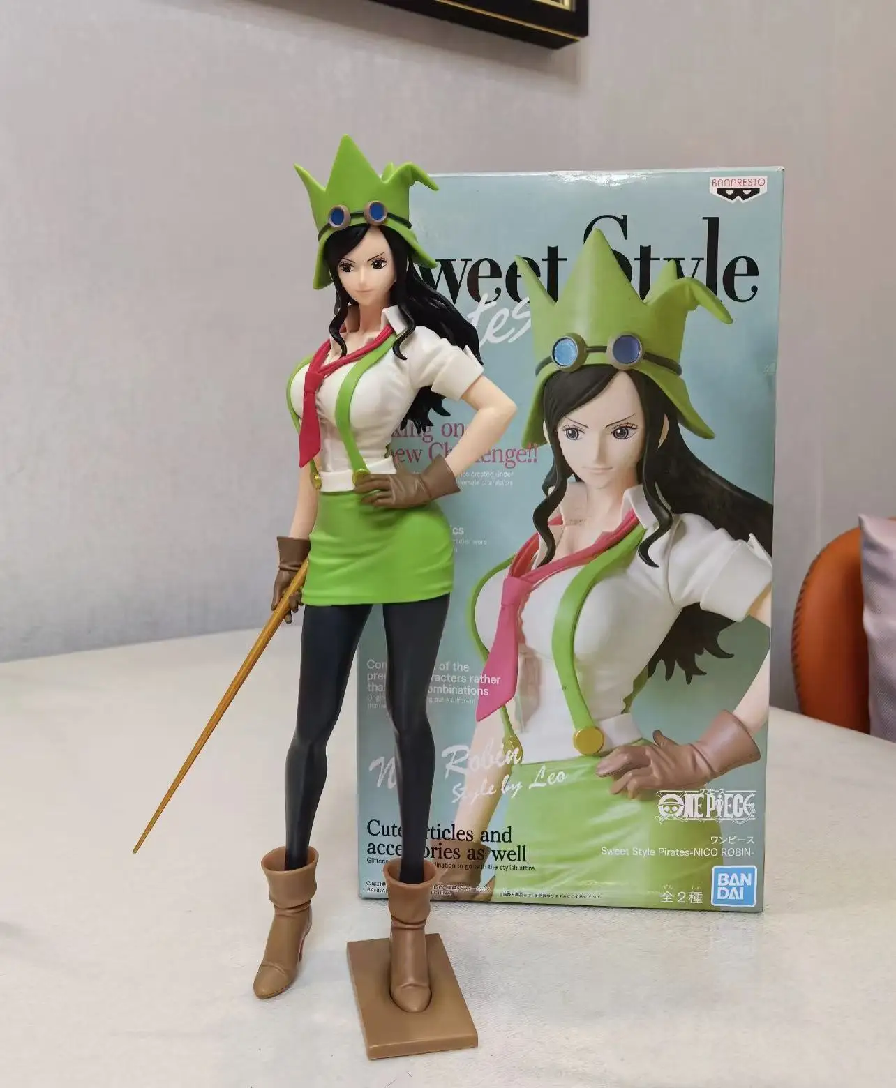 

In Stock Genuine Bandai Banpresto One Piece Nico Robin PVC 23CM Anime Figure Model Decor Brand New Boxed
