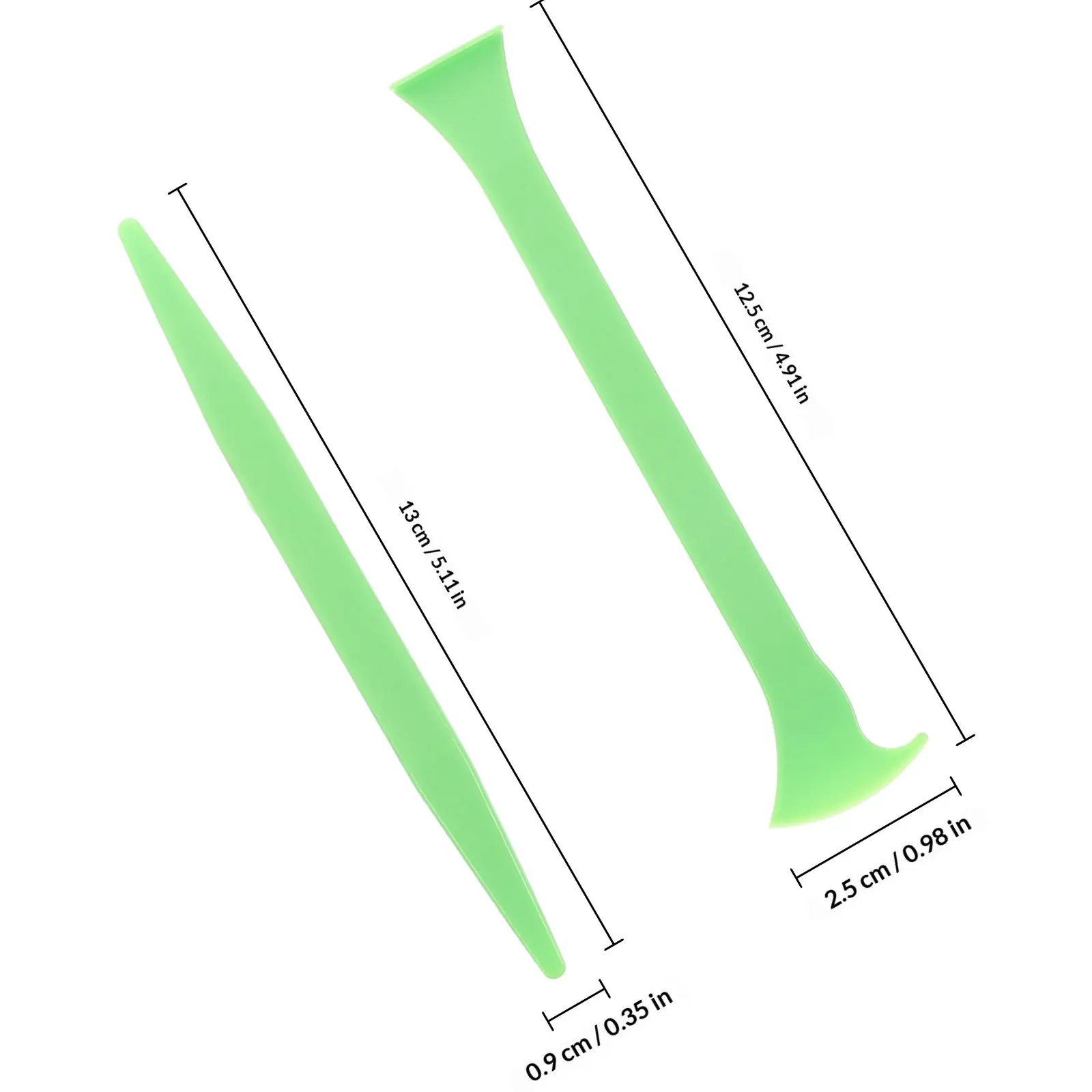 3Pcs Car Vinyl Wrap Tools Kit Vinyl Squeegee Set for Film Installation Window Tint Auto Wrap Scraper Micro Squeegee
